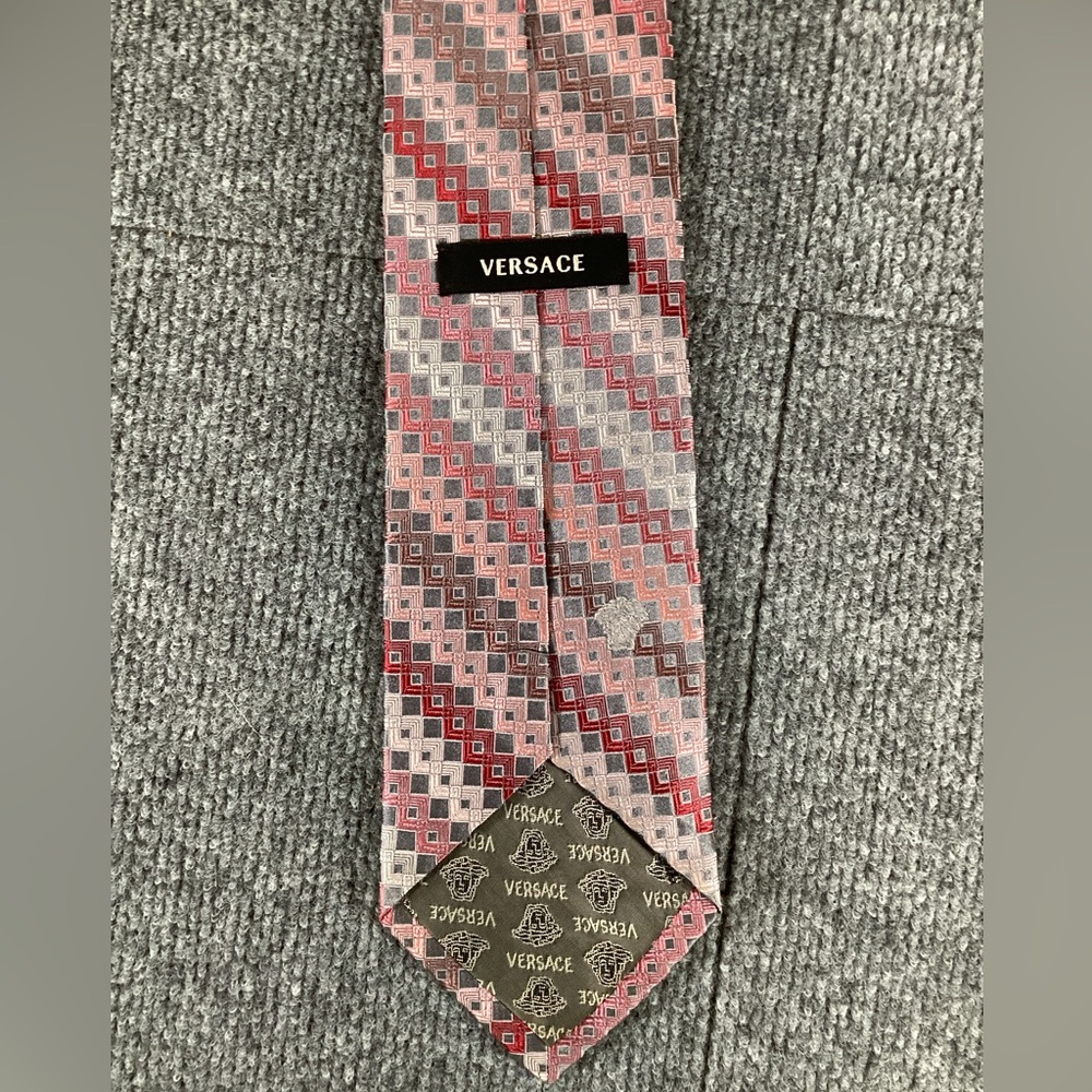 Versace silk necktie 60” - Picture 2 of 6